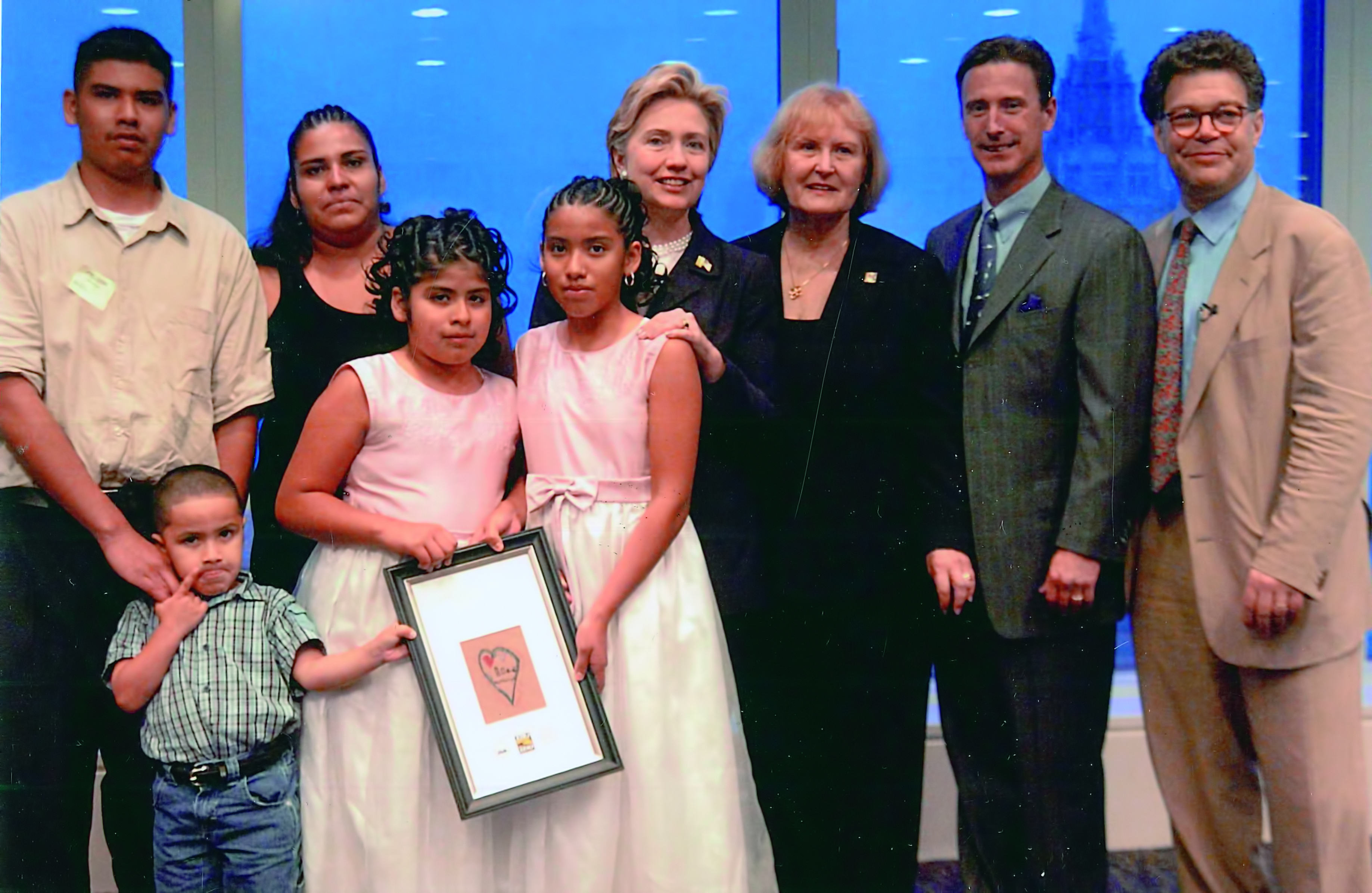 Pauline Boss and Hillary Rodham Clinton